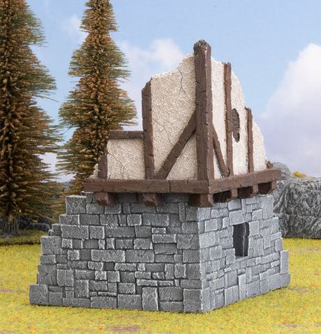 Battlefield in a box: Wartorn Village - Small Ruin eksempel