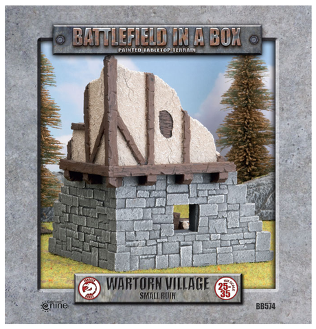 Battlefield in a box: Wartorn Village - Small Ruin forside