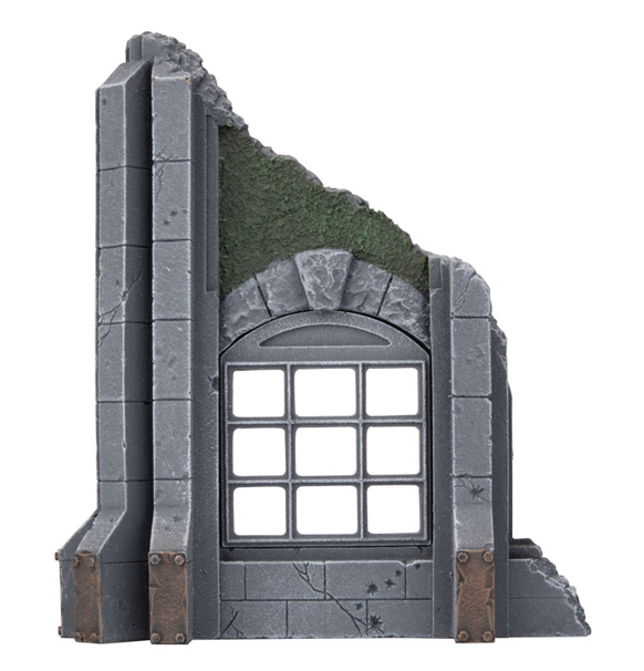 Battlefield in a box: Gothic Industrial Ruins - Small Corner