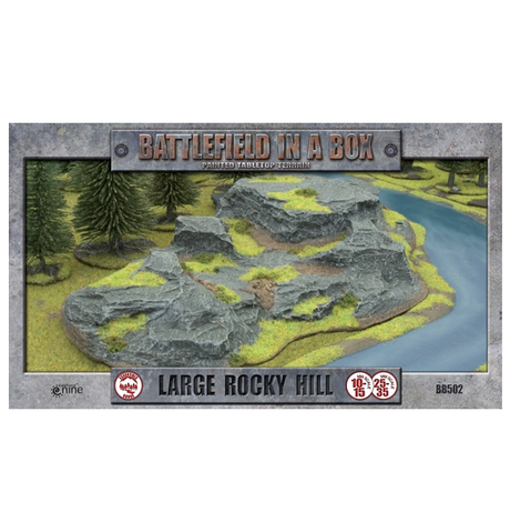 Battlefield in a box: Large Rocky Hill forside