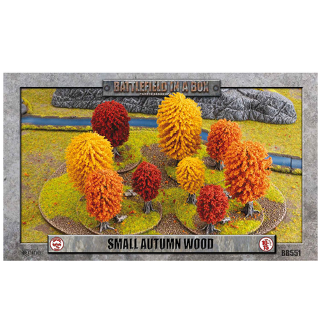 Battlefield in a box: Small Autumn Wood forside