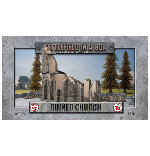 Battlefield in a box: Church Ruins - Small