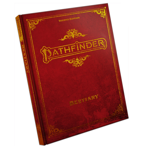 Pathfinder 2nd: Bestiary - Special Edition forside