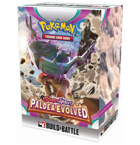  Pokemon Scarlet & Violet 2: Paldea Evolved - Prerelease Pack/Build & Battle Box