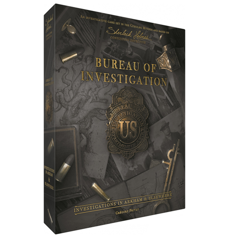 Bureau of Investigation: Investigations in Arkham & Elsewhere forside