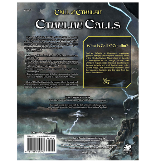 Call of Cthulhu RPG: Cults of Cthulhu (Eng)
