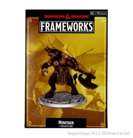 D&D: Frameworks - Minotaur forside