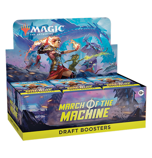 Magic the Gathering: March of the Machine - Draft Display