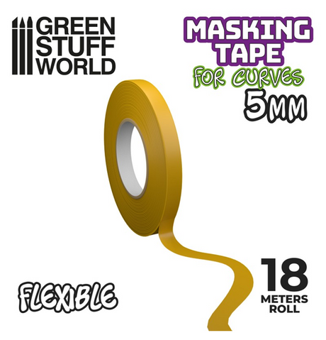 Green Stuff World: Flexible Masking Tape - 5mm indhold