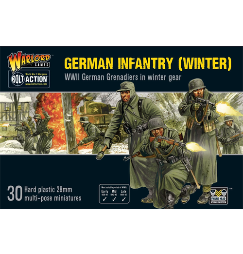 Bolt Action: German Infantry - Winter forside