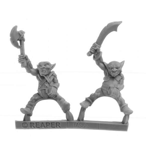 Reaper Bones: Goblin Wolfriders goblins