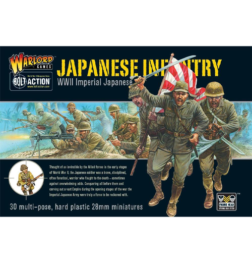 Bolt Action: Imperial Japanese Infantry forside
