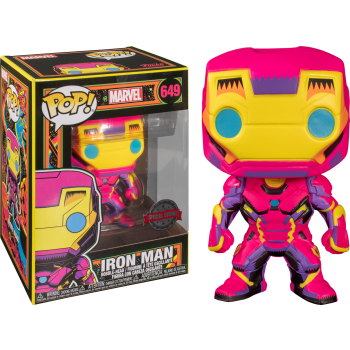 Funko POP! - Marvel Black Light  - Ironman #649