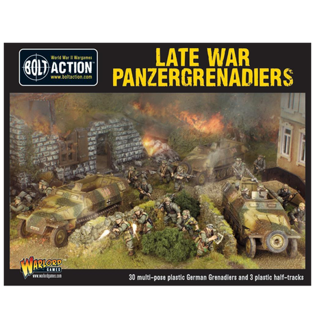 Bolt Action: Late War Panzergrenadiers - Limited Edition (Eng)