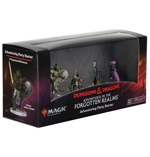 Magic the Gathering miniatures: Adventures in the Forgotten Realms - Adventuring Party Starter forside