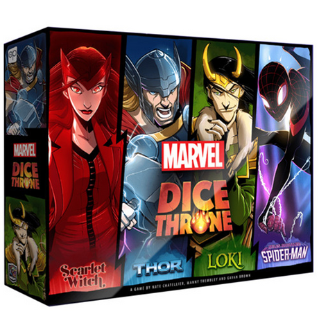 Marvel: Dice Throne - Scarlet Witch & Thor & Loki & Spiderman (Eng)