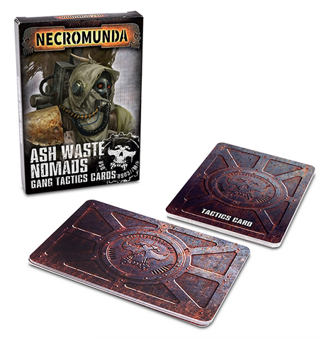 Necromunda: Ash Wastes - Nomads Gang Tactics Cards indhold