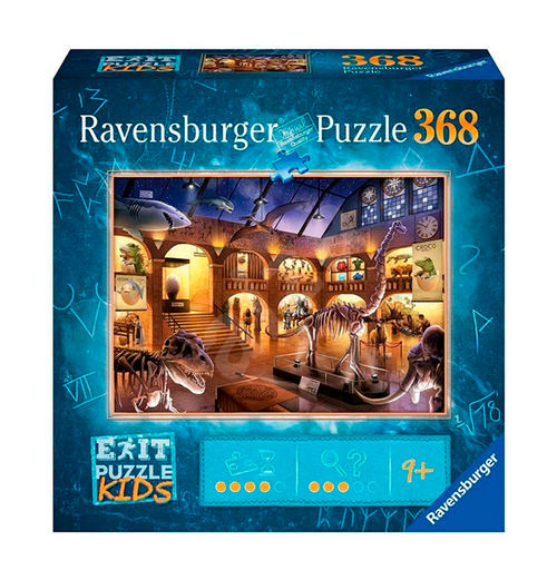 Ravensburger: Night at the Museum EXIT Puzzle Kids - 368 brikker (Puslespil)