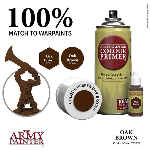 Army Painter Oak Brown Primer Spray
