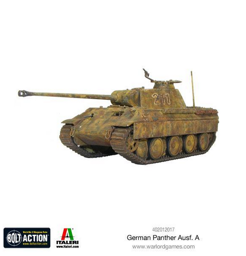 Bolt Action: Panther Ausf A indhold