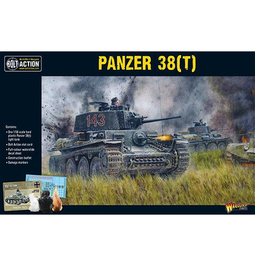 Bolt Action: Panzer 38(t) forside