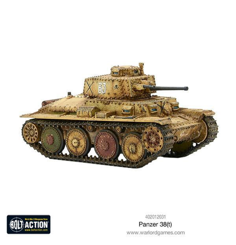 Bolt Action: Panzer 38(t) indhold