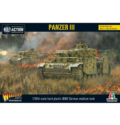 Bolt Action: Panzer III forside