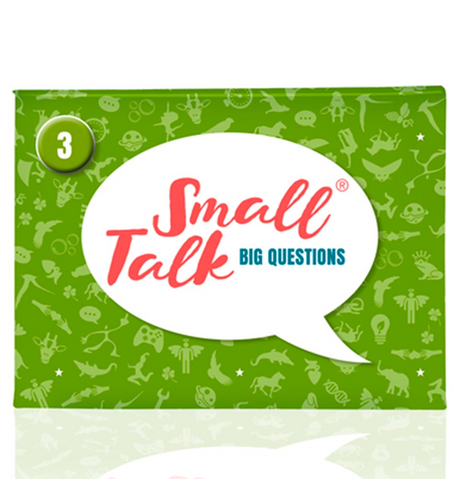 Small Talk: Big Questions - Grøn (Dansk/Eng) forside
