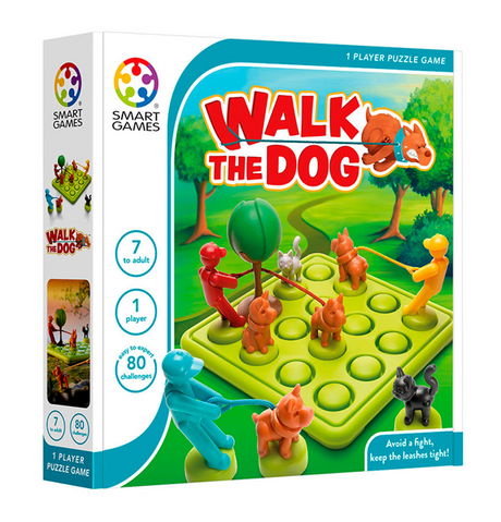 SmartGames - Walk the Dog (Dansk) forside