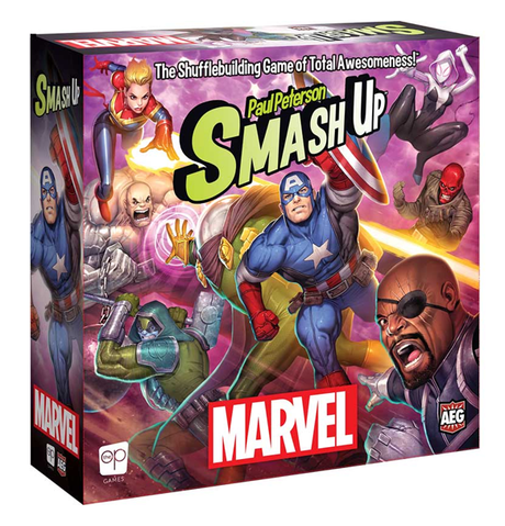 Smash Up: Marvel forside