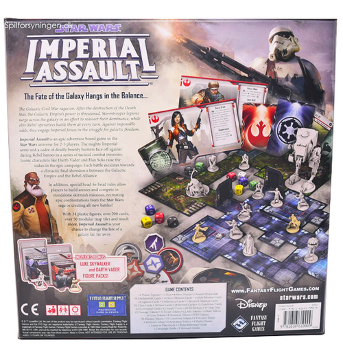 Star Wars Imperial Assault bagside