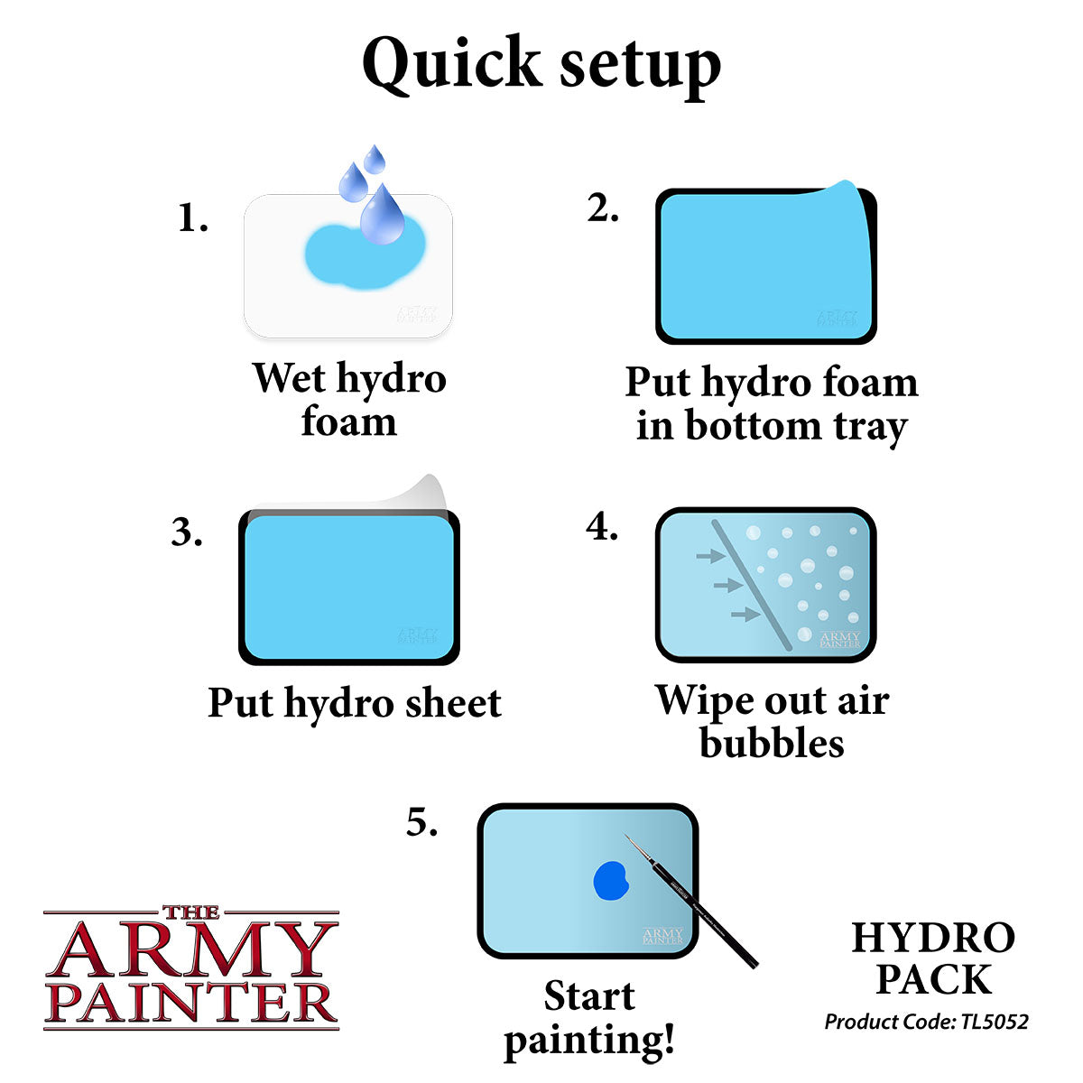 Army Painter Hydro Pack setup