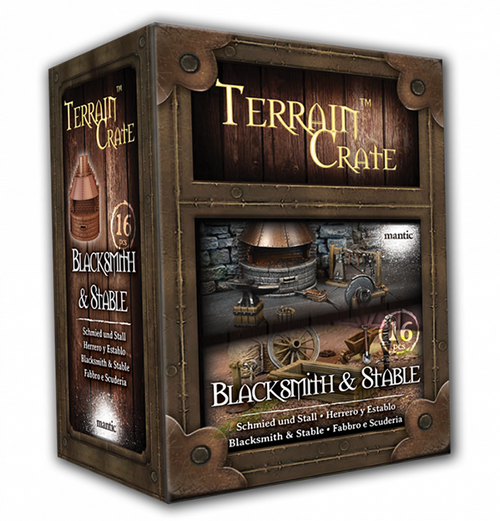 Terrain Crate: Blacksmith & Stable forside