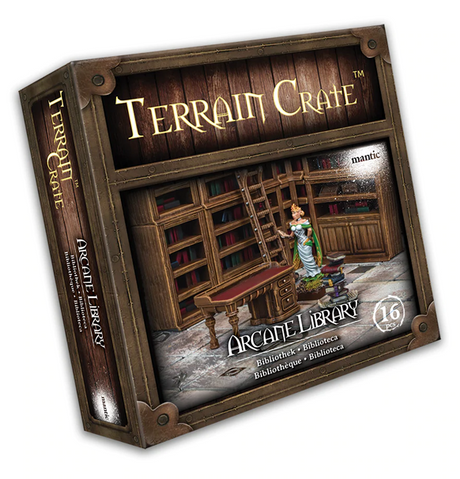 Terrain Crate: Arcane Library forside