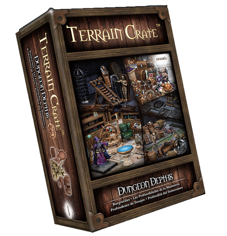 Terrain Crate: Dungeon Depths forside