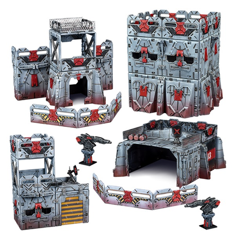 Terrain Crate: Military Compound indhold