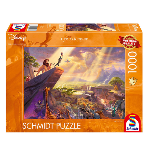 Schmidt Puzzle: The Lion King - 1000 (Puslespil)
