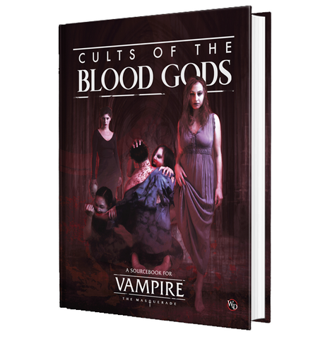 Vampire the Masquerade: Cults of the Blood Gods forside