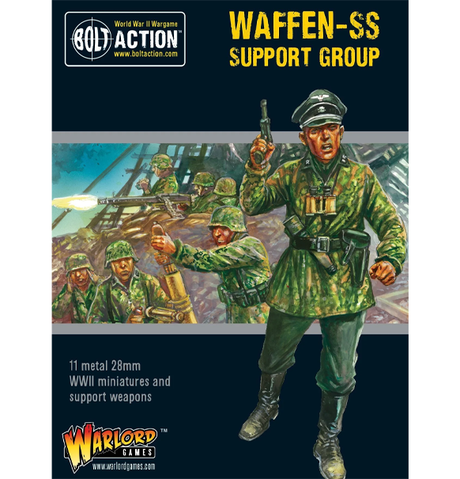 Bolt Action: Waffen SS - Support Group forside