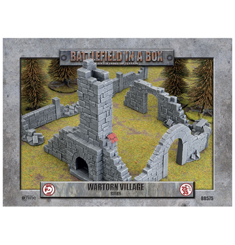 Battlefield in a box: Wartorn Village - Ruins