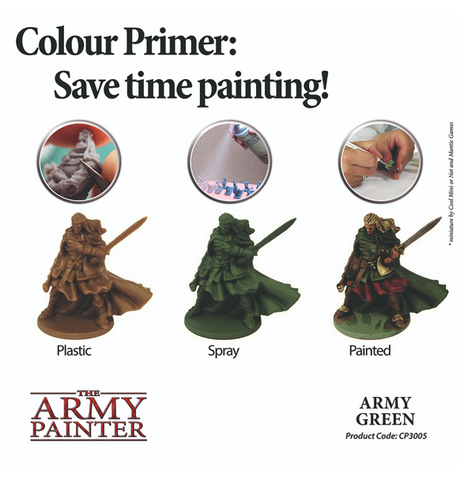 Army Painter: Colour Primer - Army Green Spray