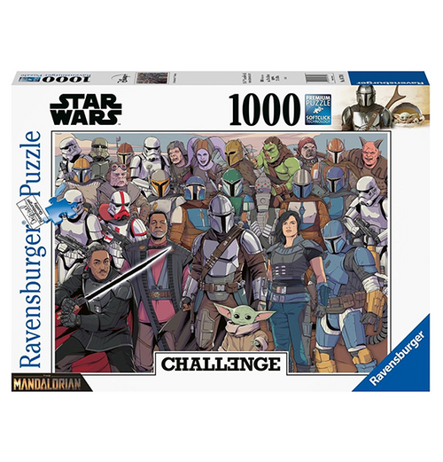 Star Wars The Mandalorian Challenge Puzzle 1000 (Puslespil)
