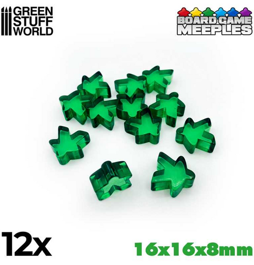 Green Stuff World: Board Game Meeples - Green