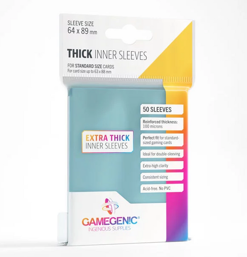 GameGenic - Thick Inner Sleeves