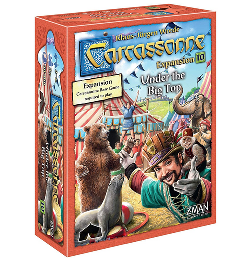 Carcassonne #10 The Circus (Dansk) (Exp)