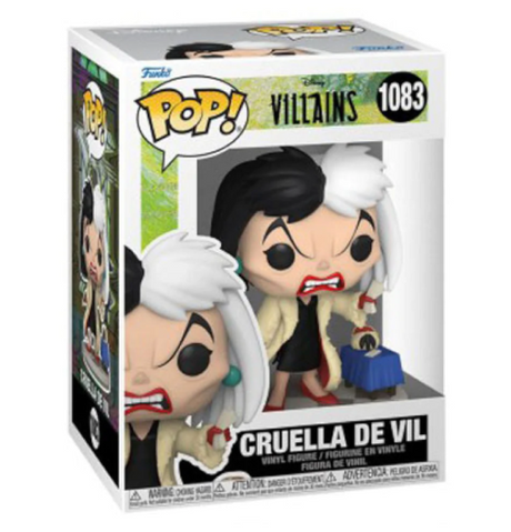 Funko POP!  Disney Villains - Cruella de Vil #1083