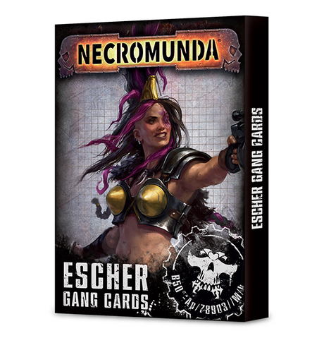 Necromunda: Escher Gang - Tactics Cards
