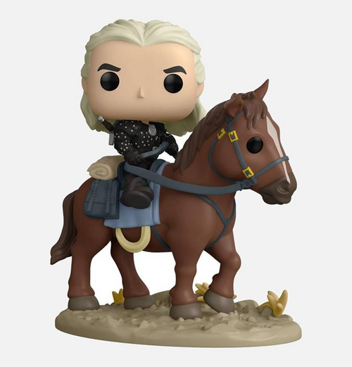 Funko POP! - The Witcher - Deluxe Geralt and Roach #108