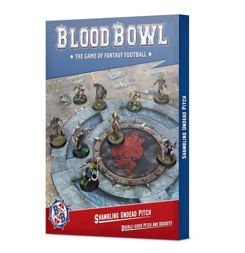 Blood Bowl: Shambling Undead Team - Pitch & Dugouts