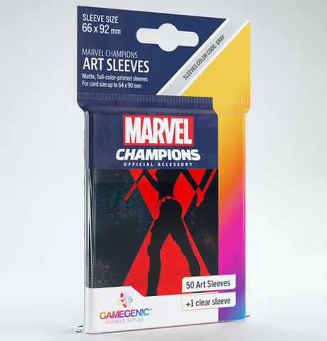 Gamegenic: Marvel Champions Art Sleeves - Black Widow (50)